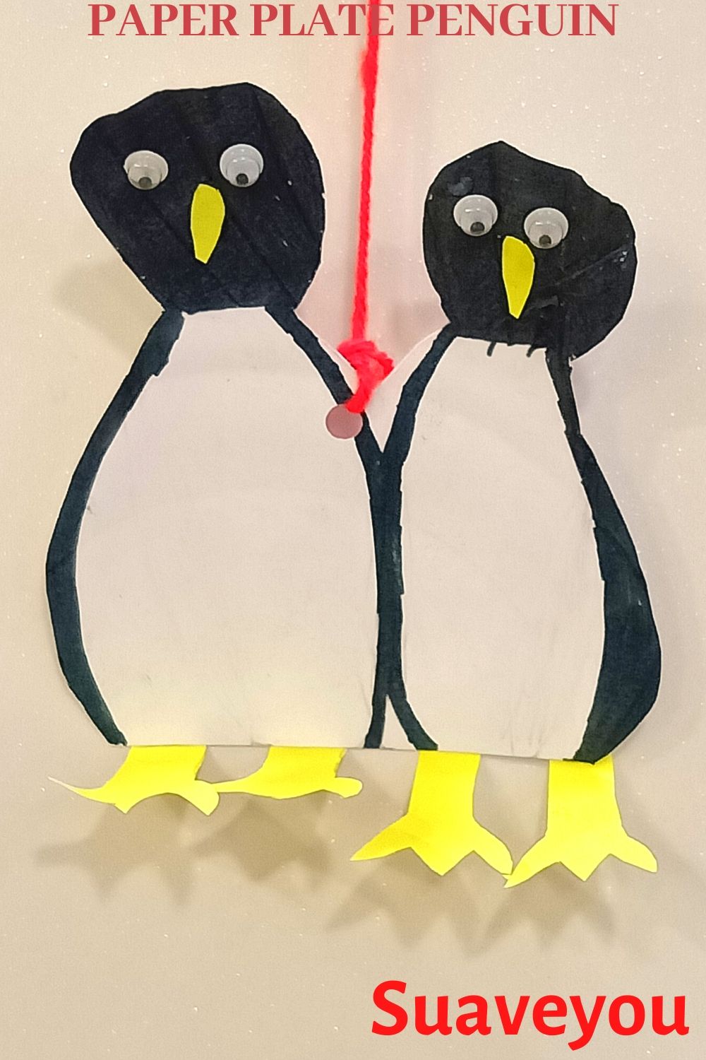 Paper Plate Penguin